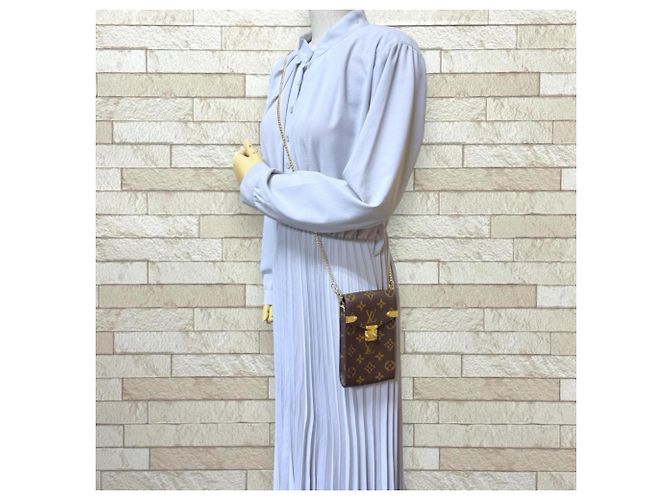 Borsa a Spalla Louis Vuitton Monogram Marrone - vista 2