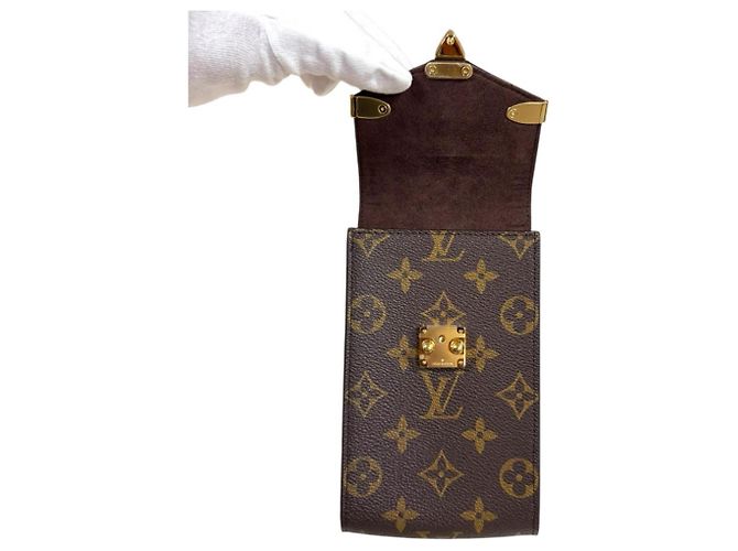 Borsa a Spalla Louis Vuitton Monogram Marrone - vista 8