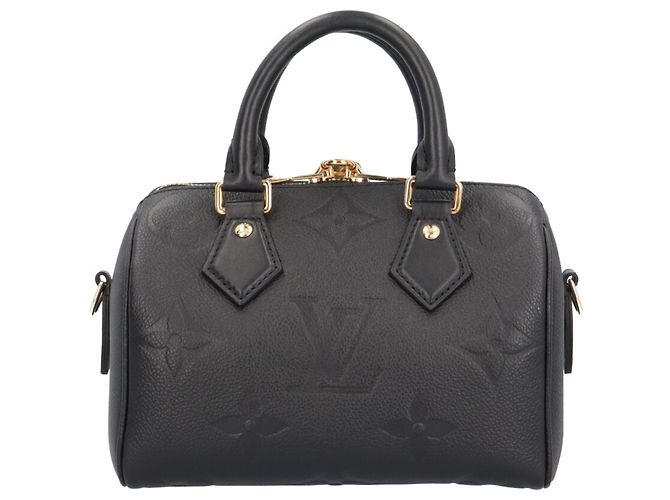 Bolso de Hombro Louis Vuitton Speedy Bandoulière 20 Negro - vista 3