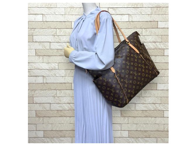 Borsa Tote Louis Vuitton Monogram Marrone - vista 2