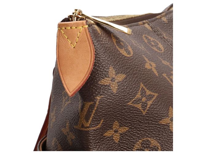 Borsa Tote Louis Vuitton Monogram Marrone - vista 9