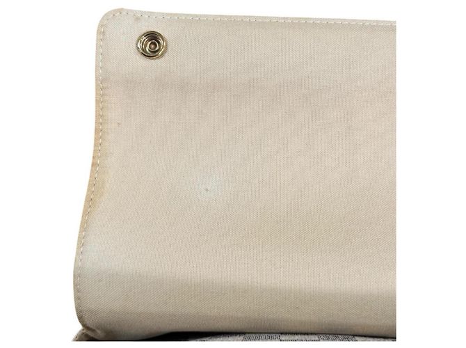 Borsa a tracolla Louis Vuitton Naviglio Damier Azur Bianco - vista 7