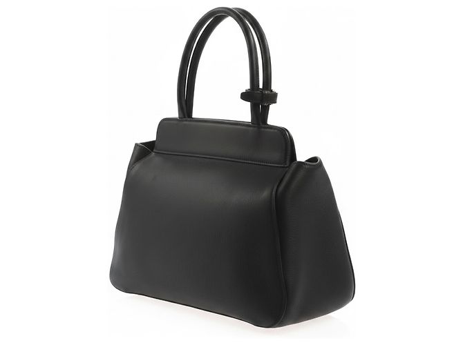 Borsa Prada in pelle granulata nera Nero - vista 2
