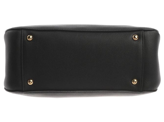 Borsa Prada in pelle granulata nera Nero - vista 4
