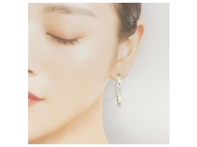Tiffany & Co Orecchini a mezza cerchio Tiffany Signature - vista 4