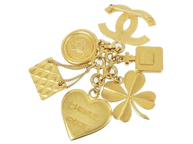 Spilla Chanel oro D'oro - vista 6