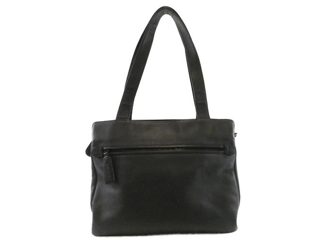 Borsa Chanel in pelle nera Nero - vista 2