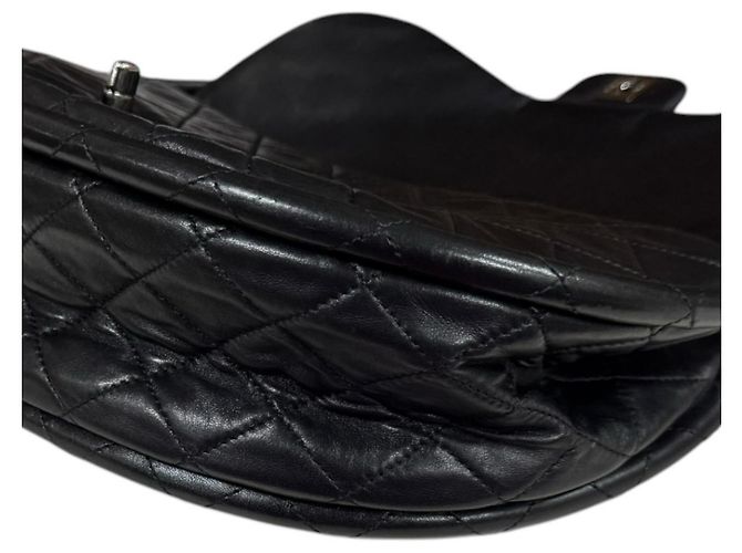 Borsa Chanel Hula Hoop Medium Matelassé Nero - vista 12