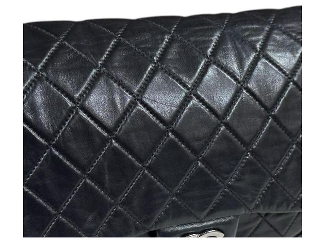 Borsa Chanel Hula Hoop Medium Matelassé Nero - vista 9