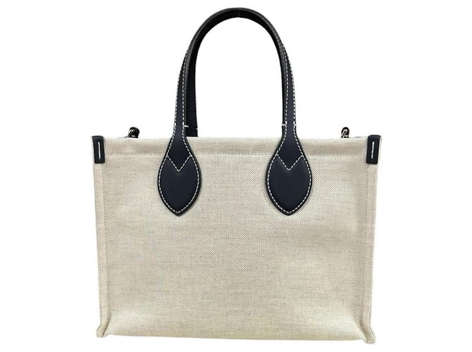 Mini sac cabas imprimé Gucci Japan Limited Edition Beige Bleu Marine - vue 3