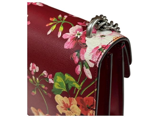 Borsa a tracolla Gucci Dionysus GG Blooms Rosso - vista 16