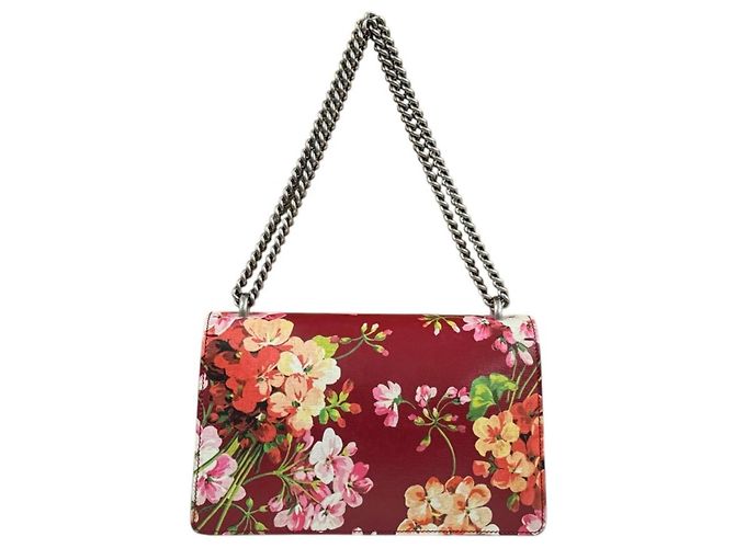 Borsa a tracolla Gucci Dionysus GG Blooms Rosso - vista 3