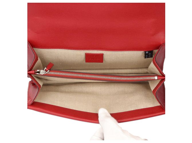 Borsa a tracolla Gucci Dionysus GG Blooms Rosso - vista 6