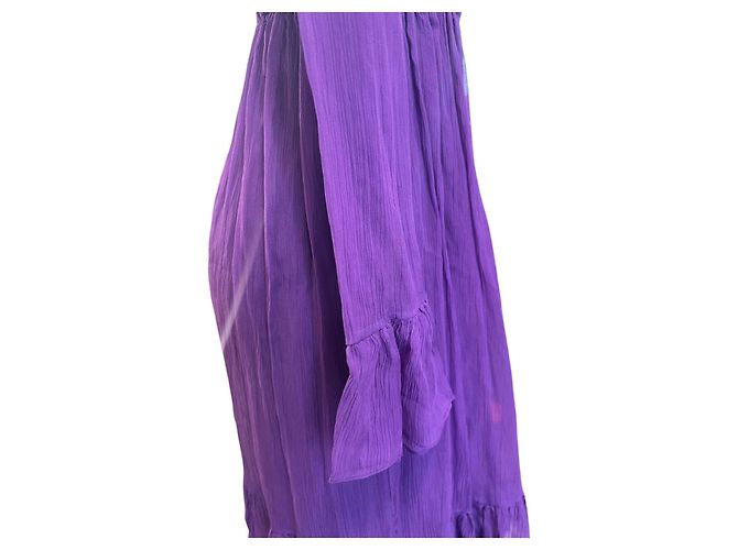 Abito fluido viola Gucci - vista 4
