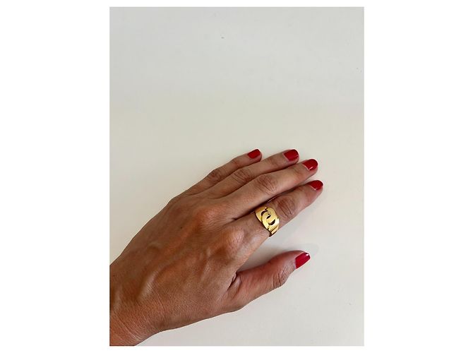 Dinh Van Doppelring aus Gold Golden - Ansicht 5