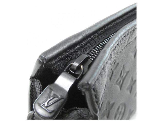 Portafoglio Gaston Monogram Shadow Louis Vuitton Nero - vista 6
