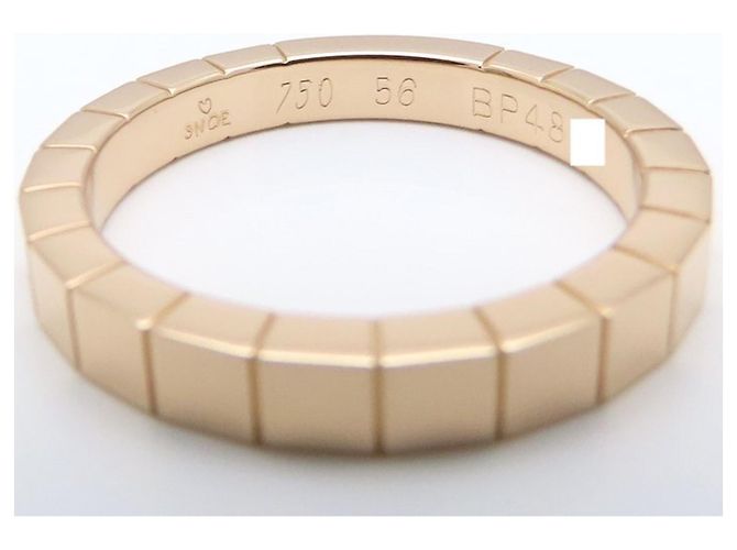 Anello Lanières Cartier in oro rosa 18K - vista 7