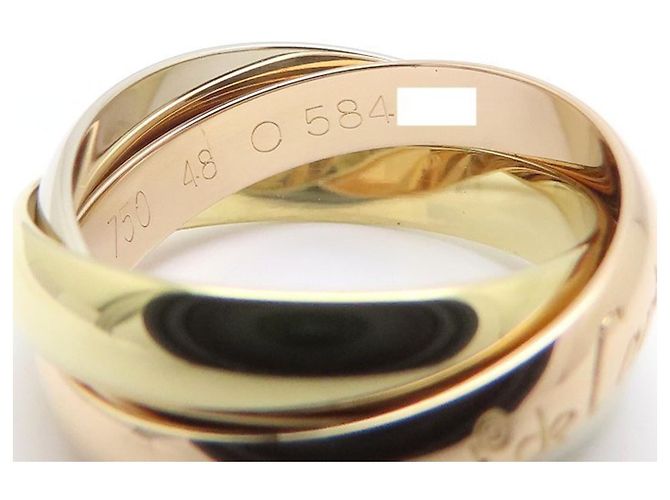 Anello Trinity in oro 18K Cartier - vista 8