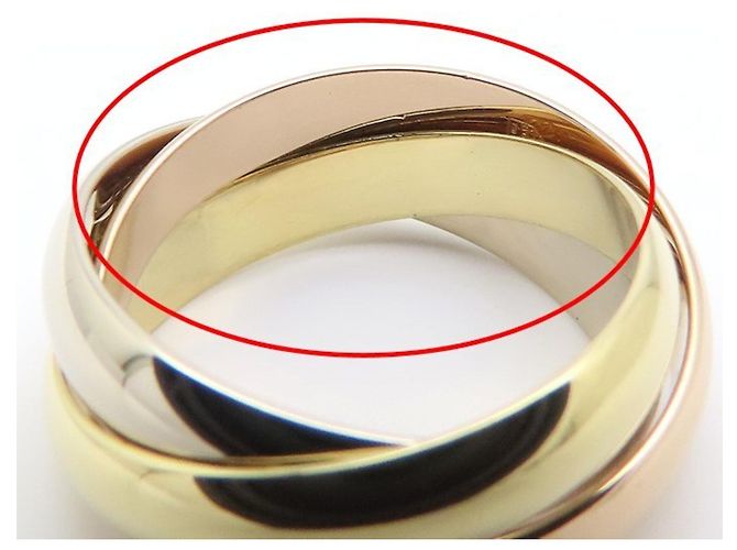 Anello Trinity in oro 18K Cartier - vista 9