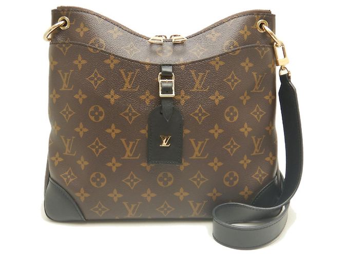 Sac à épaule Louis Vuitton Monogram Odeon NM MM Marron - vue 2