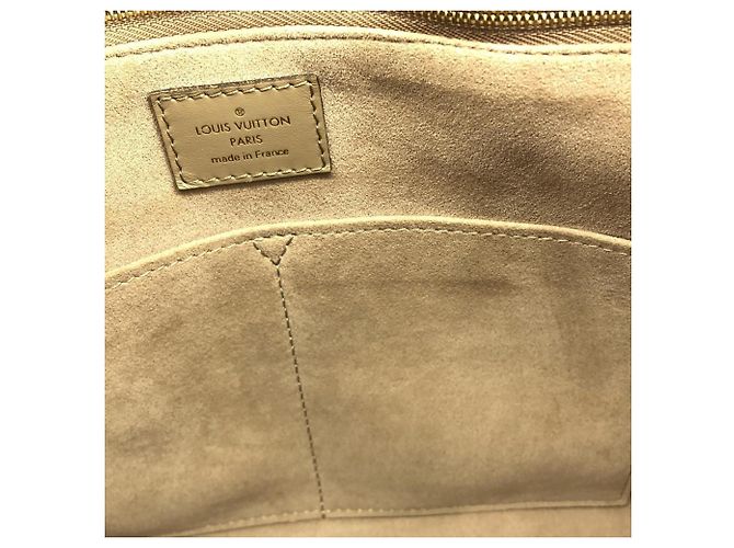 Borsa Louis Vuitton Monogram Empreinte OnTheGo MM Grigio - vista 7