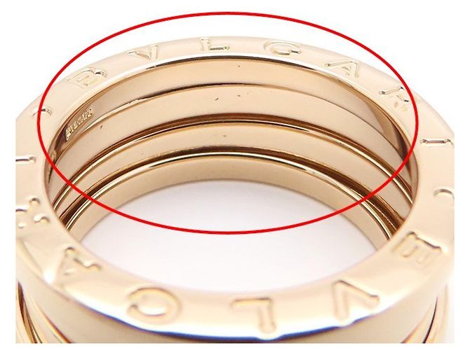 Bulgari Anello B.zero1 in oro rosa 18K di Bvlgari - vista 6