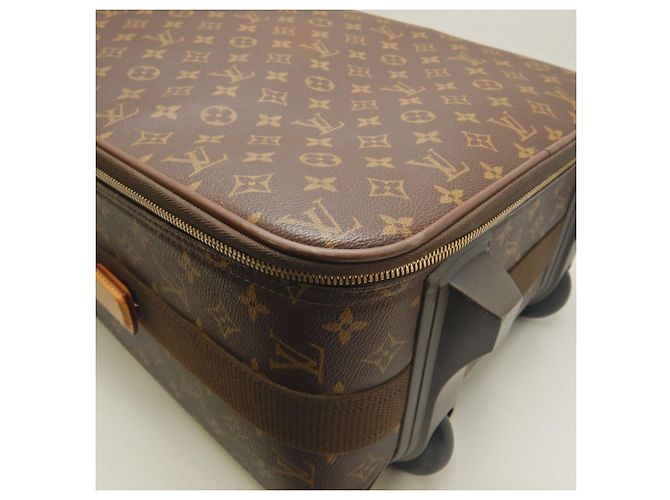 Borsa da Viaggio Louis Vuitton Monogram Pegase 60 Marrone - vista 11