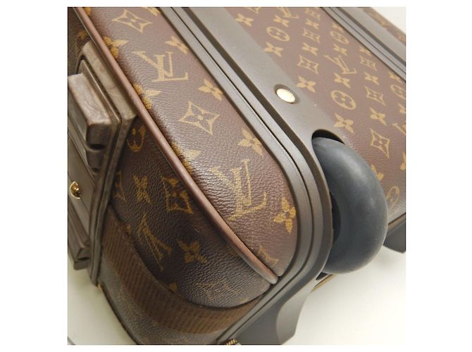Borsa da Viaggio Louis Vuitton Monogram Pegase 60 Marrone - vista 13