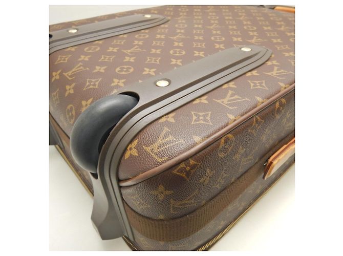 Borsa da Viaggio Louis Vuitton Monogram Pegase 60 Marrone - vista 14