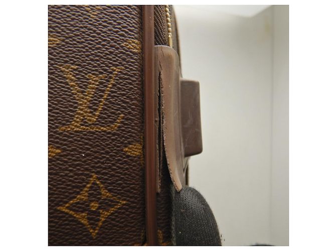 Borsa da Viaggio Louis Vuitton Monogram Pegase 60 Marrone - vista 15