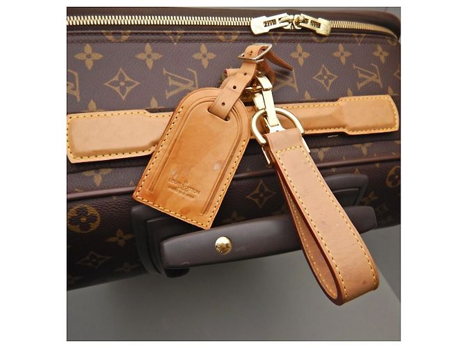 Borsa da Viaggio Louis Vuitton Monogram Pegase 60 Marrone - vista 17