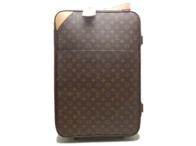 Borsa da Viaggio Louis Vuitton Monogram Pegase 60 Marrone - vista 2