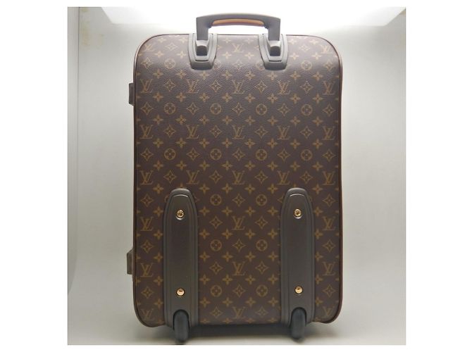 Borsa da Viaggio Louis Vuitton Monogram Pegase 60 Marrone - vista 3