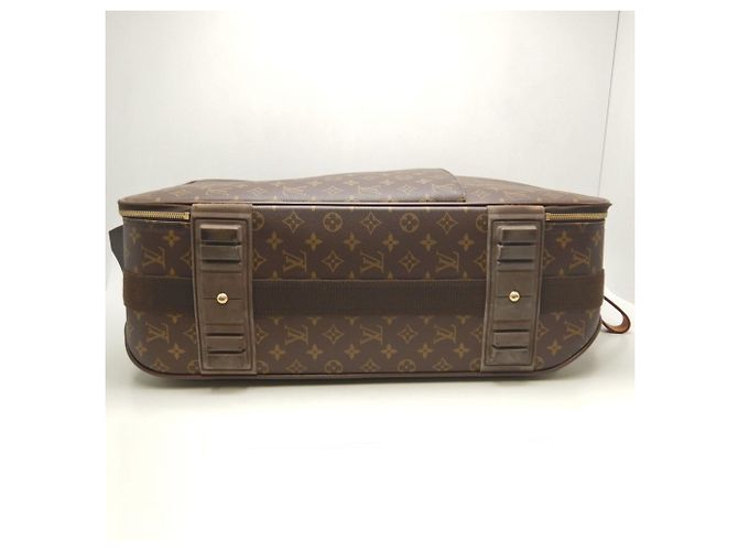 Borsa da Viaggio Louis Vuitton Monogram Pegase 60 Marrone - vista 5
