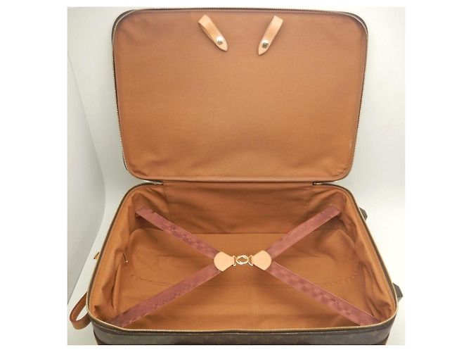 Borsa da Viaggio Louis Vuitton Monogram Pegase 60 Marrone - vista 6