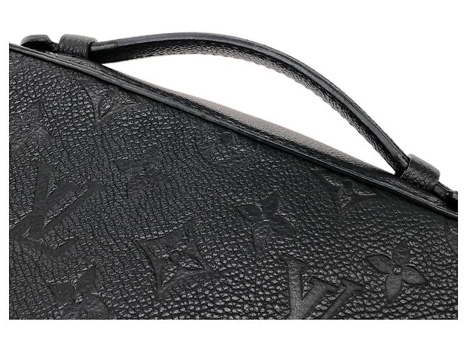 Borsa a tracolla Louis Vuitton Monogram Empreinte Saint-Onge Nero - vista 5