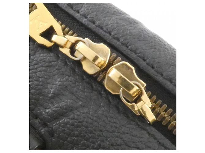 Borsa Louis Vuitton Monogram Empreinte Petite Malle Souple Nero - vista 5