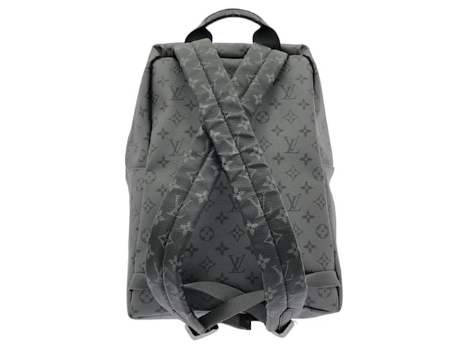 Louis Vuitton Monogram Eclipse Reverse Backpack Black Grey - view 2