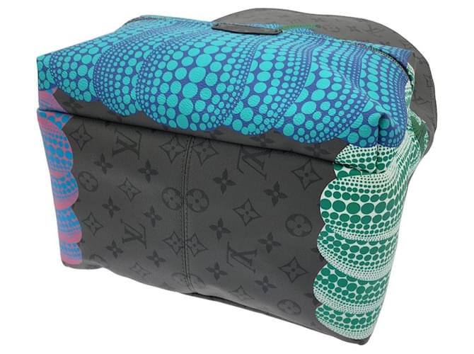 Louis Vuitton Monogram Eclipse Reverse Backpack Black Grey - view 3