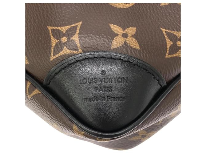 Borsa a Spalla Louis Vuitton Monogram Odeon PM Marrone Nero - vista 7