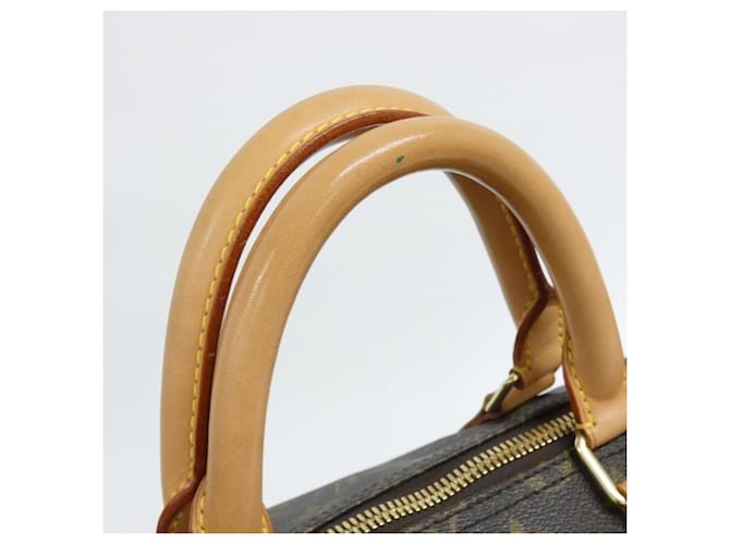 Borsa Louis Vuitton Monogram Keepall Boston Marrone - vista 8
