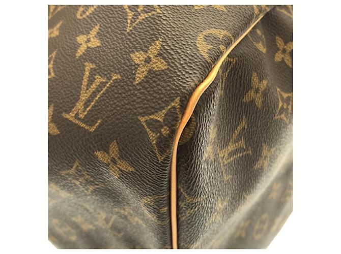 Borsa Boston Louis Vuitton Monogram Keepall 55cm Marrone - vista 2