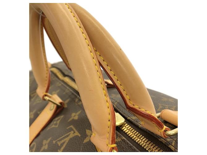 Borsa Boston Louis Vuitton Monogram Keepall 55cm Marrone - vista 7