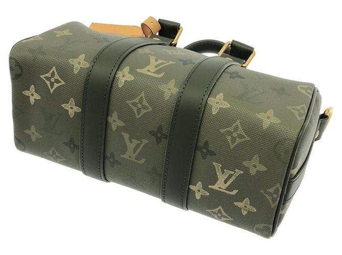 Louis Vuitton Monogram Surplus Keepall Bandoulière 25cm Cachi - vista 2