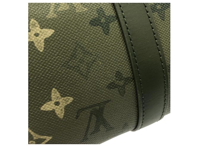 Louis Vuitton Monogram Surplus Keepall Bandoulière 25cm Cachi - vista 3