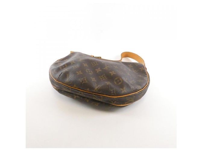 Borsa a Spalla Louis Vuitton Monogram Croissant MM Marrone - vista 2