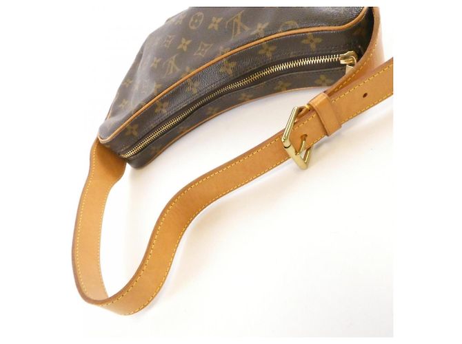 Borsa a Spalla Louis Vuitton Monogram Croissant MM Marrone - vista 5