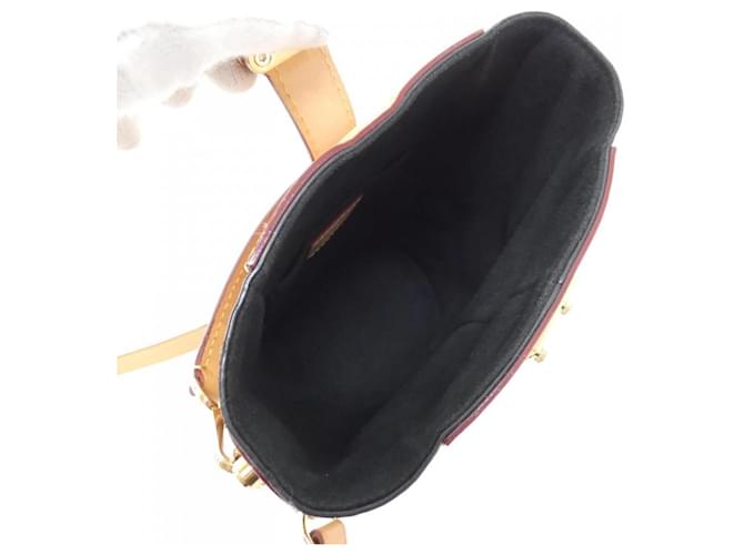 Borsa Duffle Monogram Louis Vuitton Marrone - vista 10