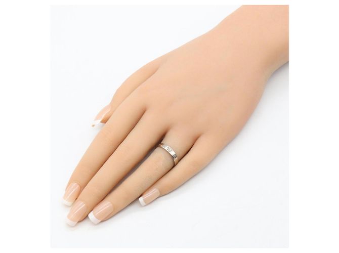 Cartier Mini Love Ring aus 18K Weißgold Silber - Ansicht 7