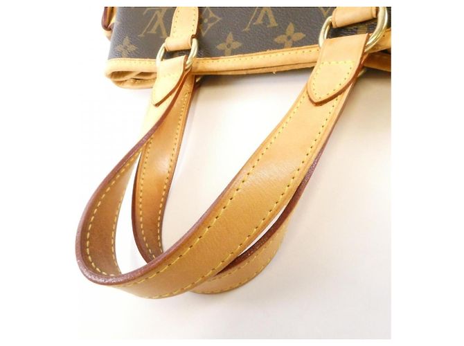 Borsa Louis Vuitton Monogram Batignolles Marrone - vista 7
